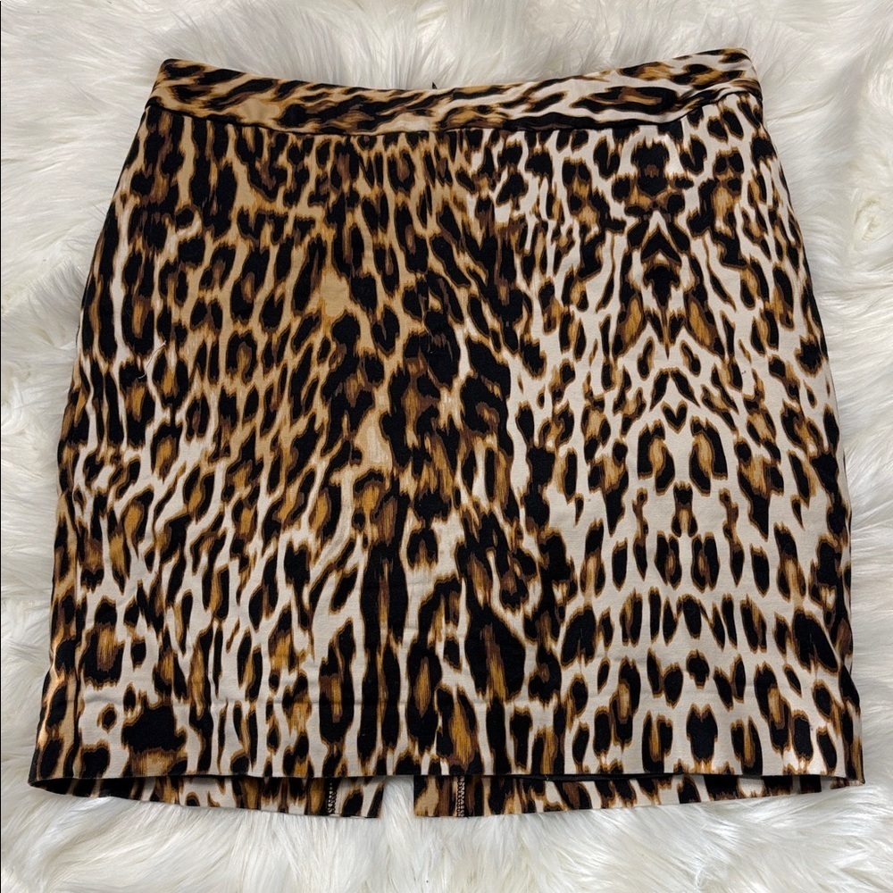 Worthington Animal Print Pencil Skirt C3